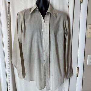 Vintage Enro Striped Button-Up Shirt